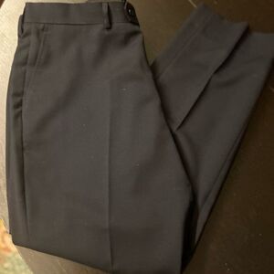 Pronto Uomo Wool Trousers in Black